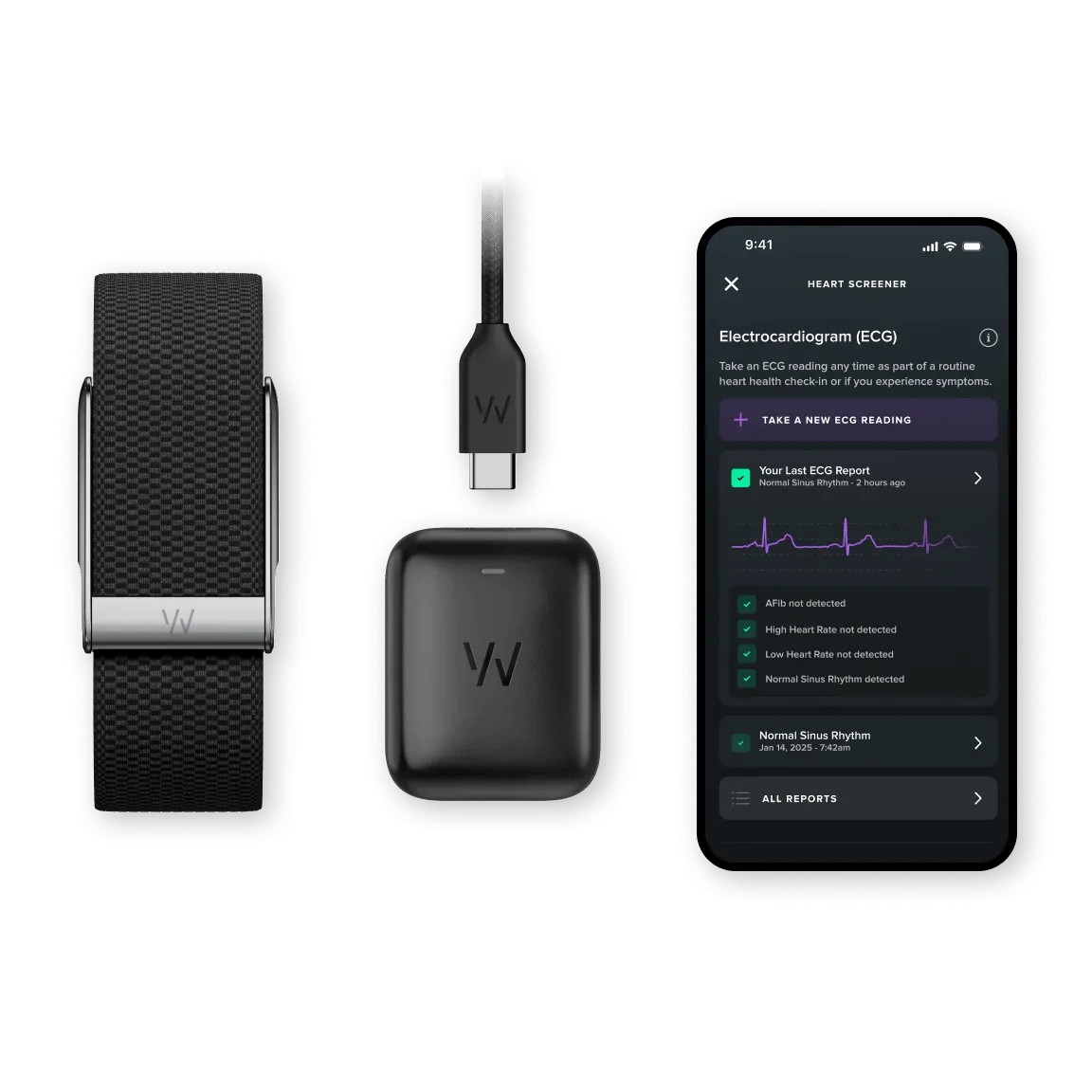 WHOOP MG/Life Fitness & Health Tracker with 12-Month Membership Included